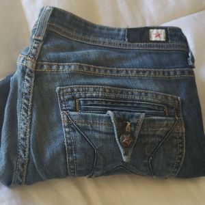 Vintage crop jeans